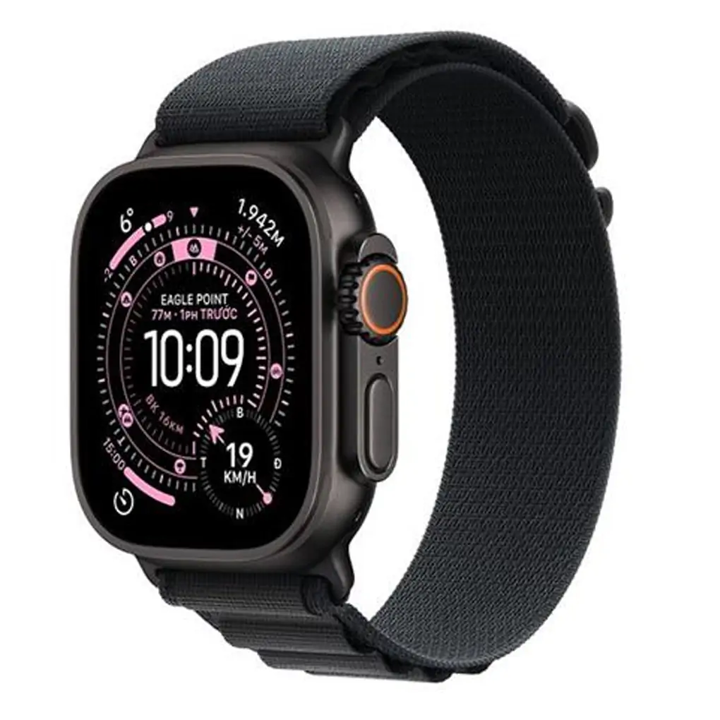Watch Ultra 3 GPS + Cellular 49mm Black Titanium Case with Black Alpine Loop - Medium