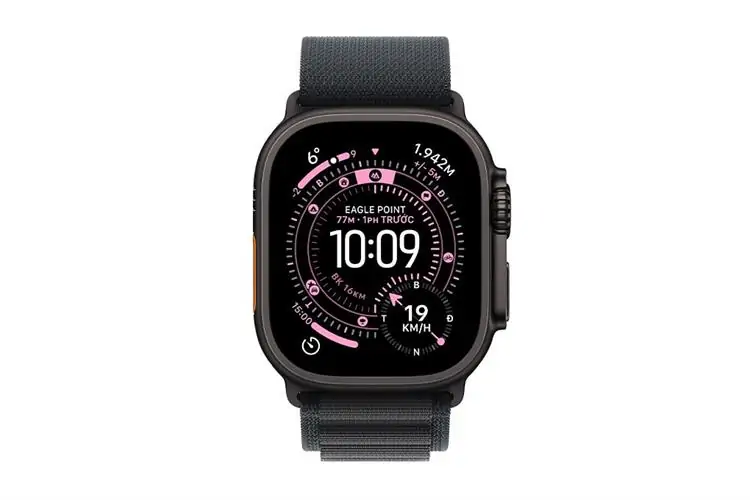 Apple Watch Ultra 3 GPS + Cellular 49mm Black Titanium Case with Black Alpine Loop - Medium 0