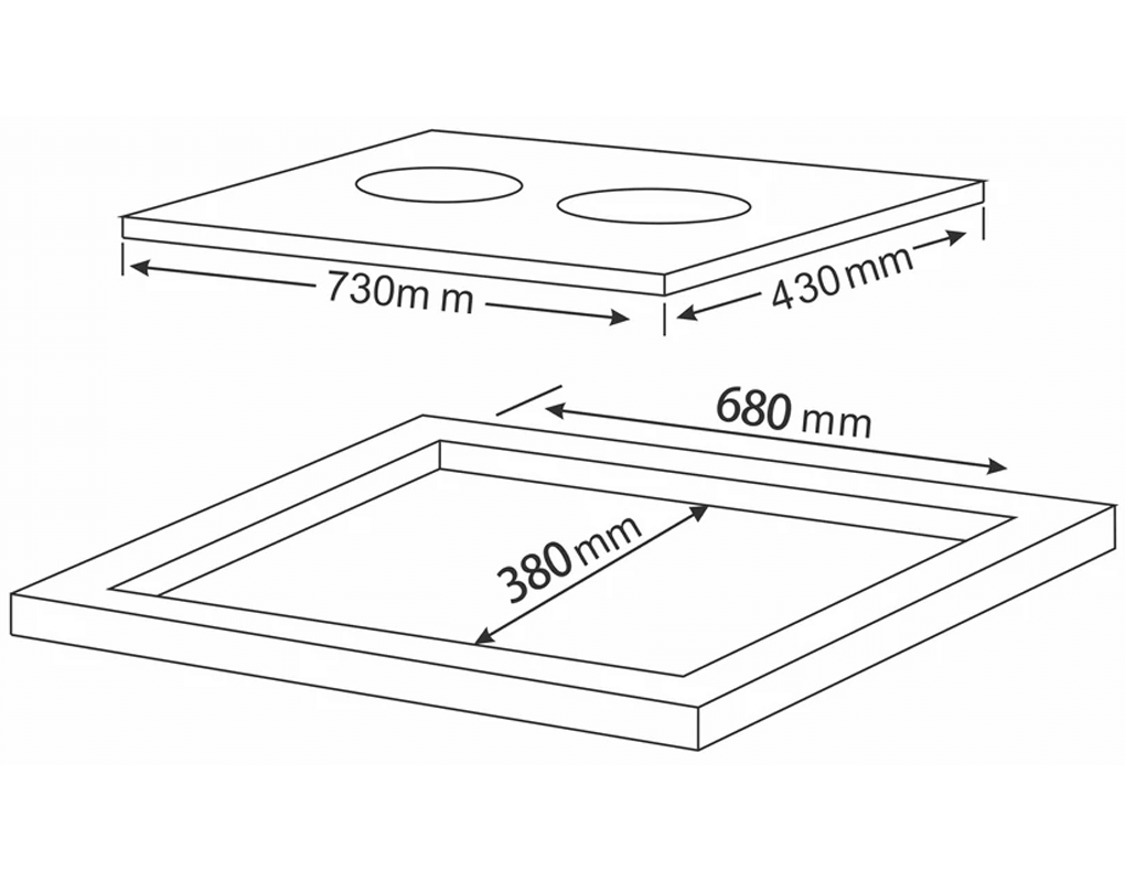 Bếp Từ Đôi Teka IBC 7322 S 10