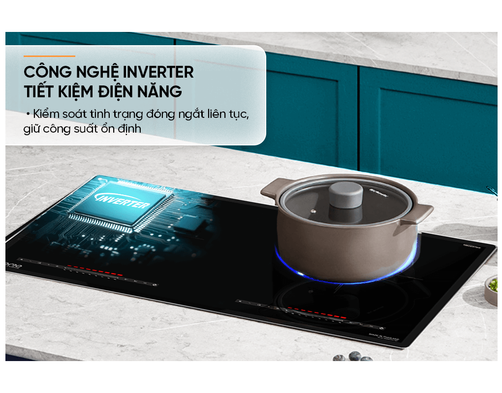 Bếp Đôi Điện Từ Sunhouse Mama MMB82102-TMT - Xuất Xứ Thái Lan 10