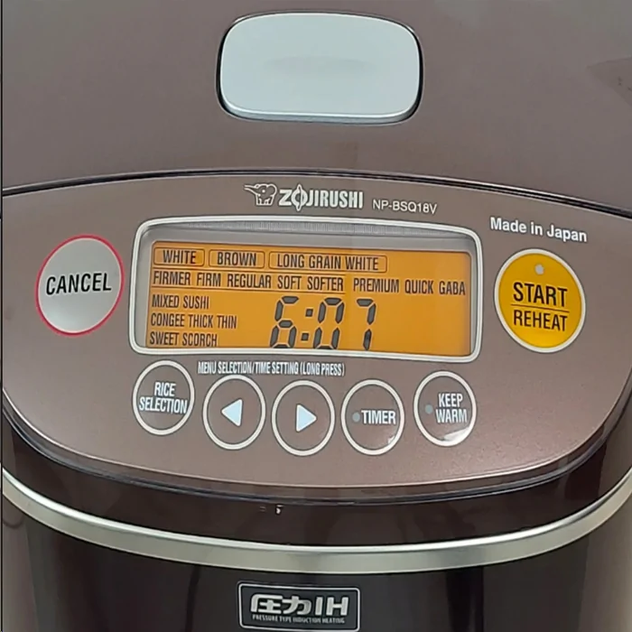 Nồi Cơm Điện Zojirushi NP-BSQ18V 1.8 Lít - Xuất Xứ Nhật Bản 3