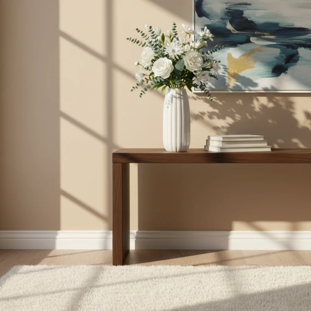 Bình Hoa Sứ ECOFJ20257 Trắng