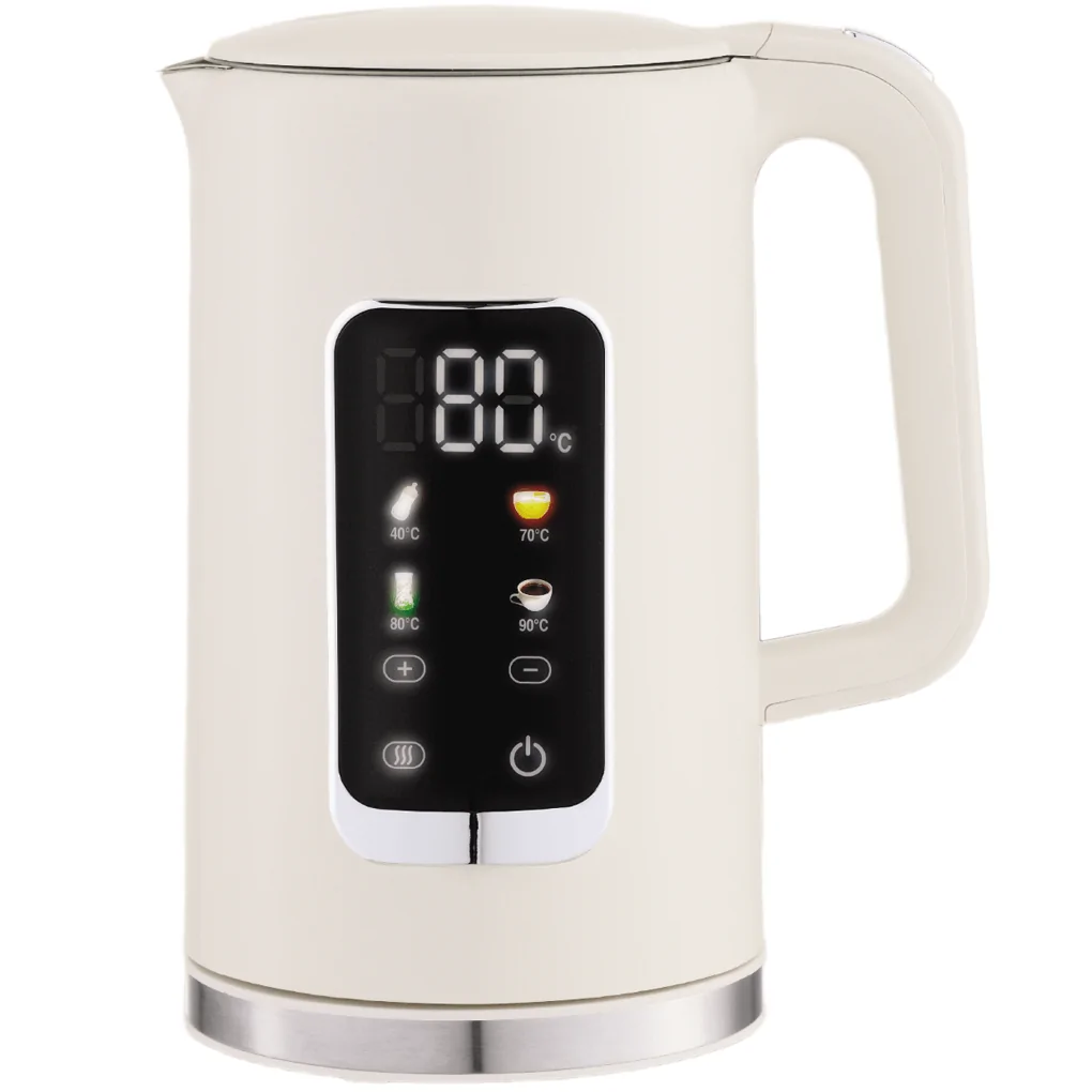 Bình Đun Siêu Tốc 2 Lớp Simplehome HHB8723D Màu Kem 0