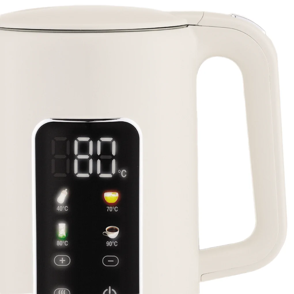 Bình Đun Siêu Tốc 2 Lớp Simplehome HHB8723D Màu Kem 2