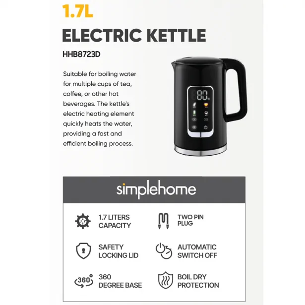 Simplehome HHB8723D Màu Đen