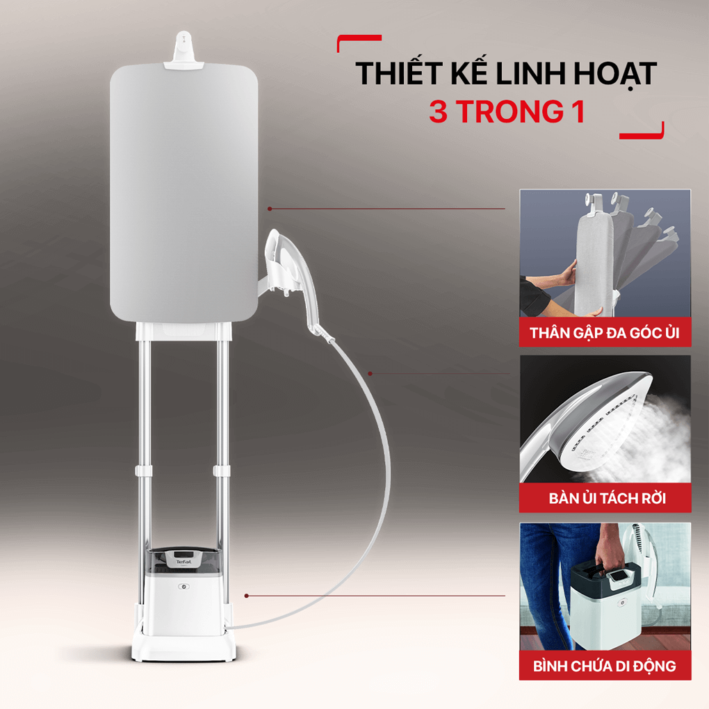 Bàn Ủi Hơi Nước Đứng Tefal IXEO-QT1411K0 7