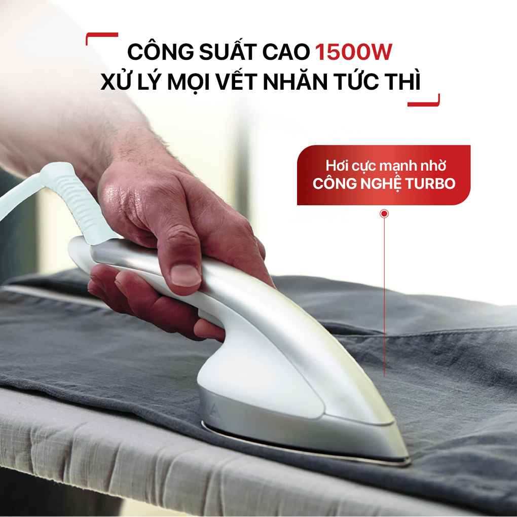 Bàn Ủi Hơi Nước Đứng Tefal IXEO-QT1411K0 14