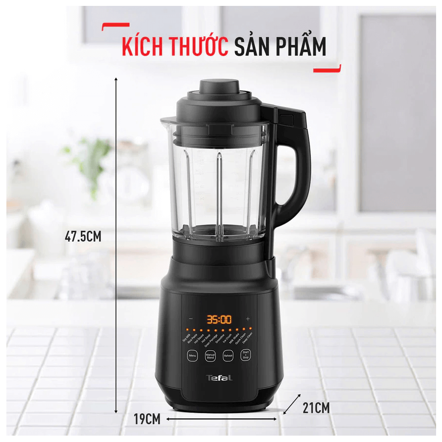 Máy Xay Sinh Tố Và Sữa Hạt Tefal BL511868 - 1.75 Lít 10