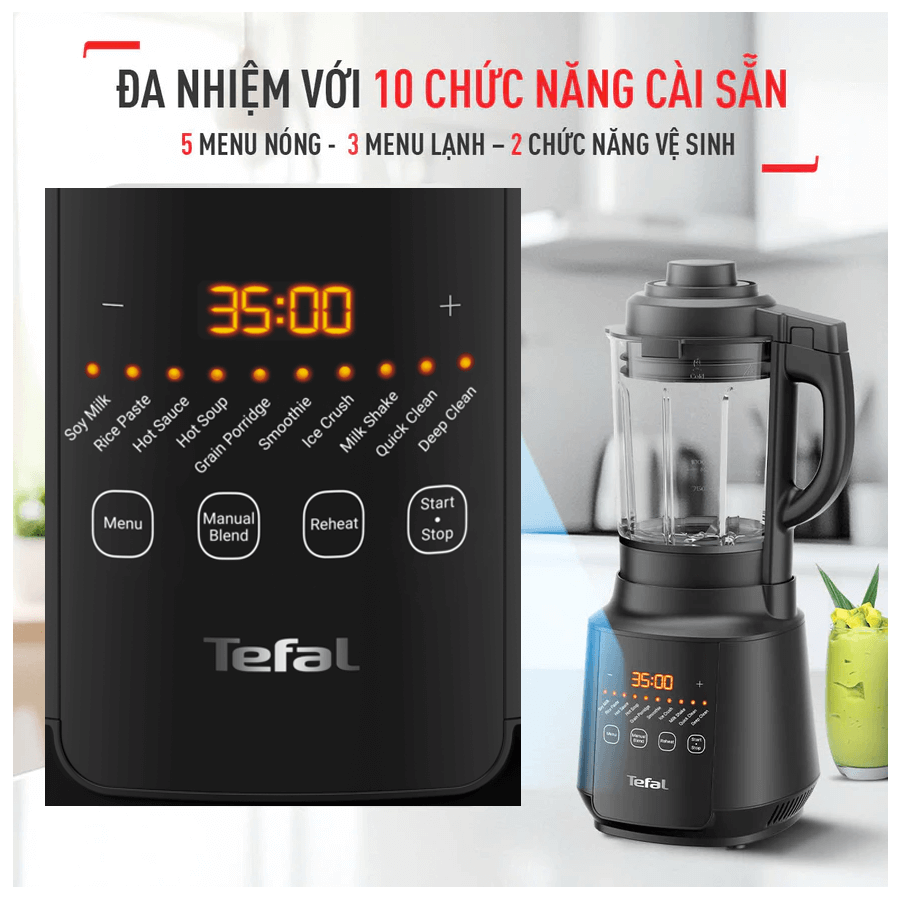 Máy Xay Sinh Tố Và Sữa Hạt Tefal BL511868 - 1.75 Lít 11