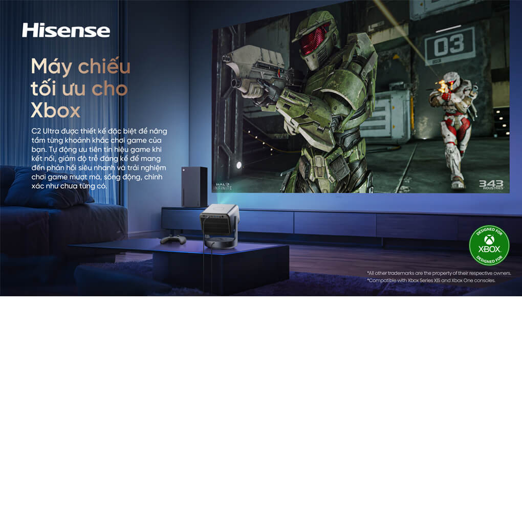 Máy Chiếu Hisense Mini C2 Ultra 12