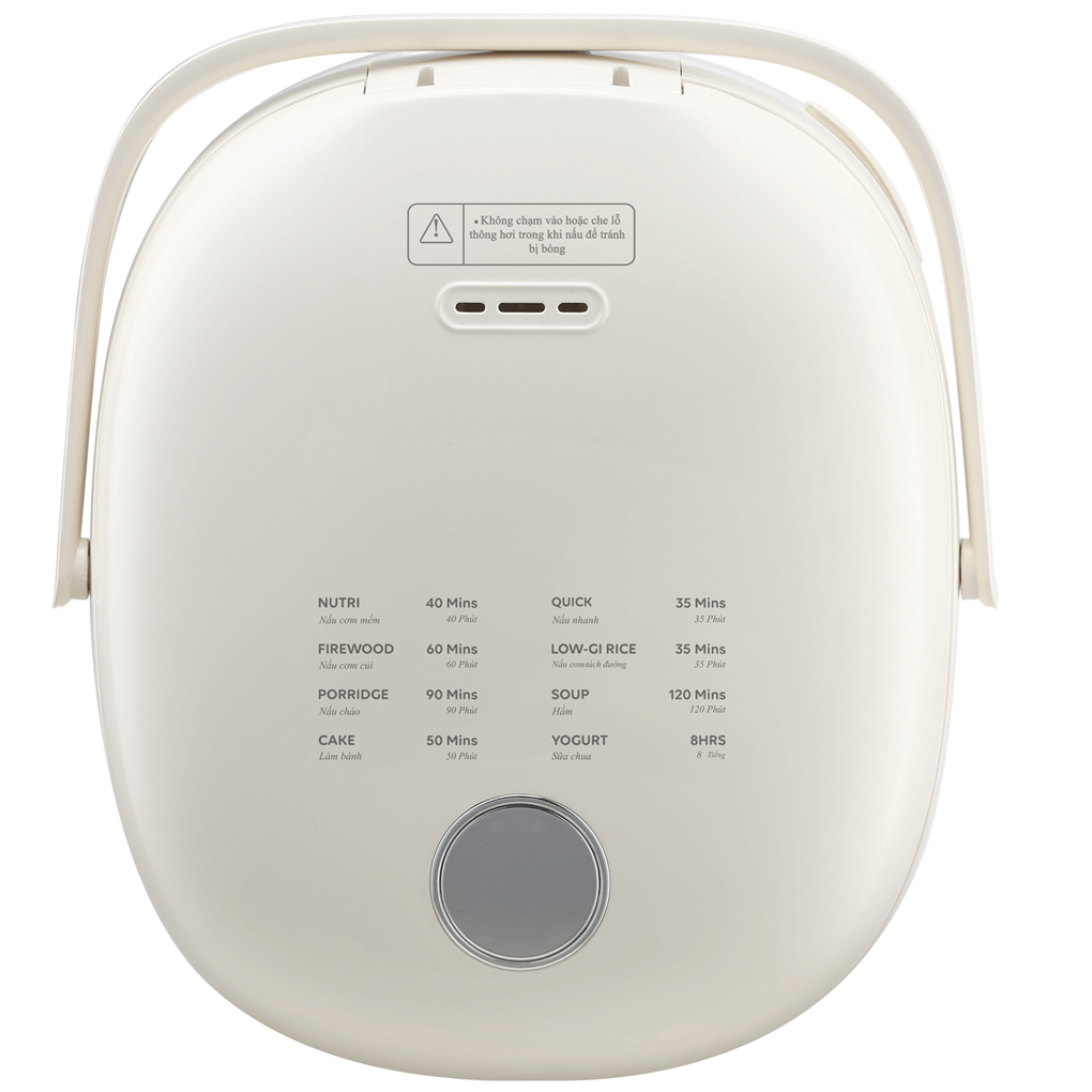 Nồi Cơm Điện Tử 3D Tách Đường Paveden Retro PR-3D12LSBE 1.2 Lít 4