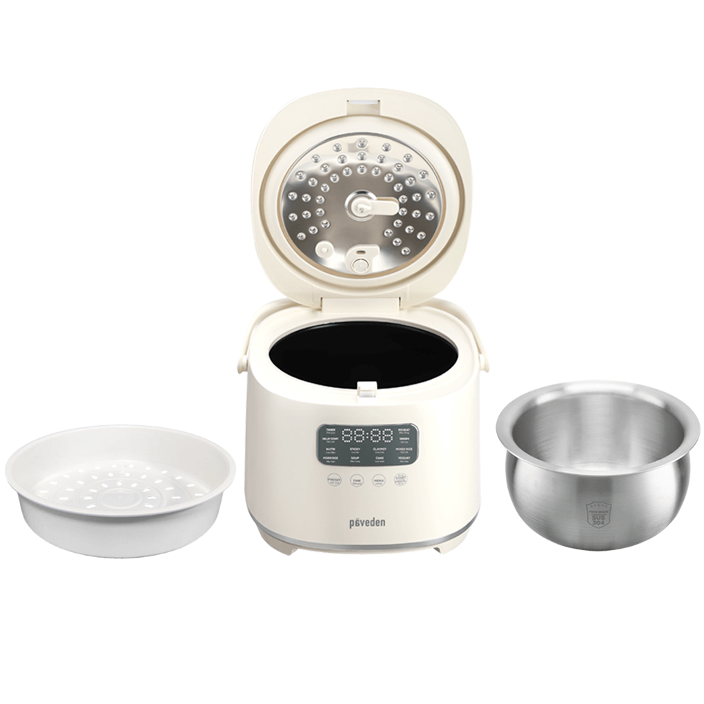 Nồi Cơm Điện Tử 3D Lòng Nồi Inox Paveden Retro PR-3D18BE 1.8 Lít 7