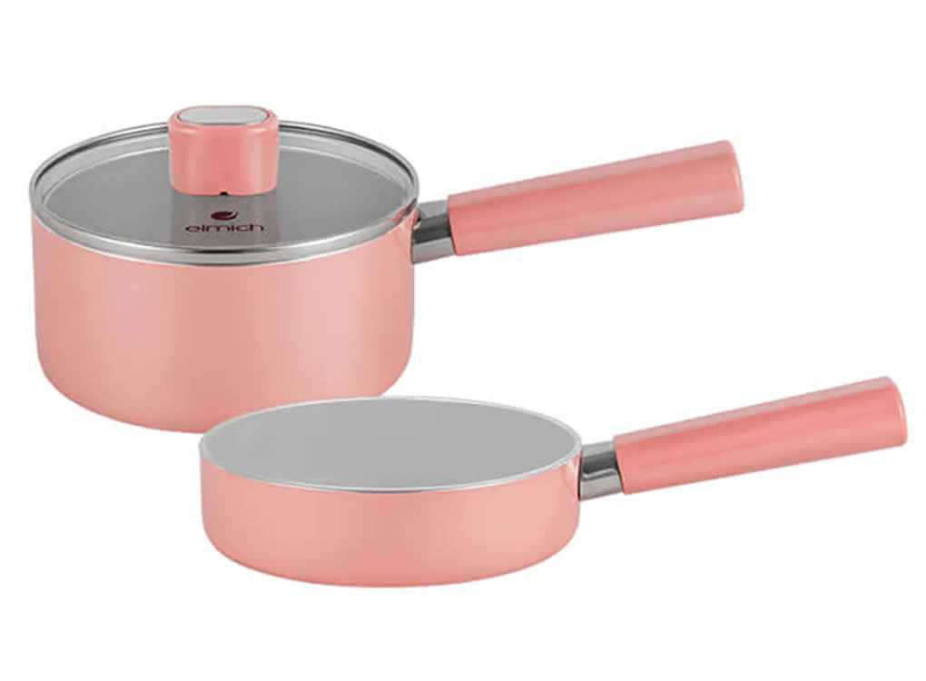 Elmich Bộ Nồi Chảo Chống Dính Ceramic Baby EL1169AP Size 16cm