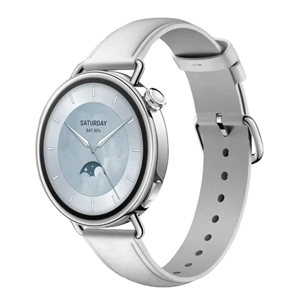 Xiaomi Watch S4 41mm Trắng Dây Da