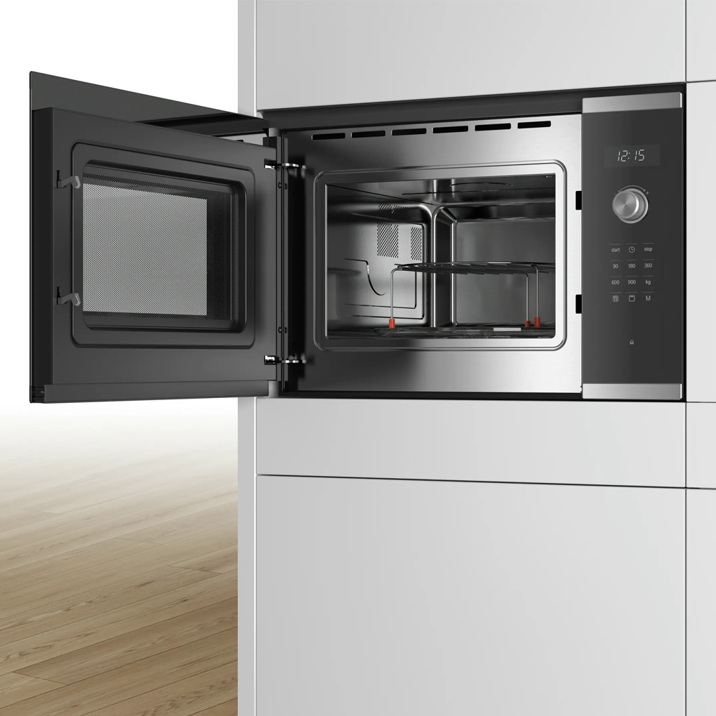 Lò Vi Sóng Có Nướng Âm Tủ Bosch BEL554MS0B 25 Lít 3