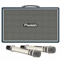 Loa Karaoke Di Động Xách Tay Paramax PASION Outro ( Blue Leather)