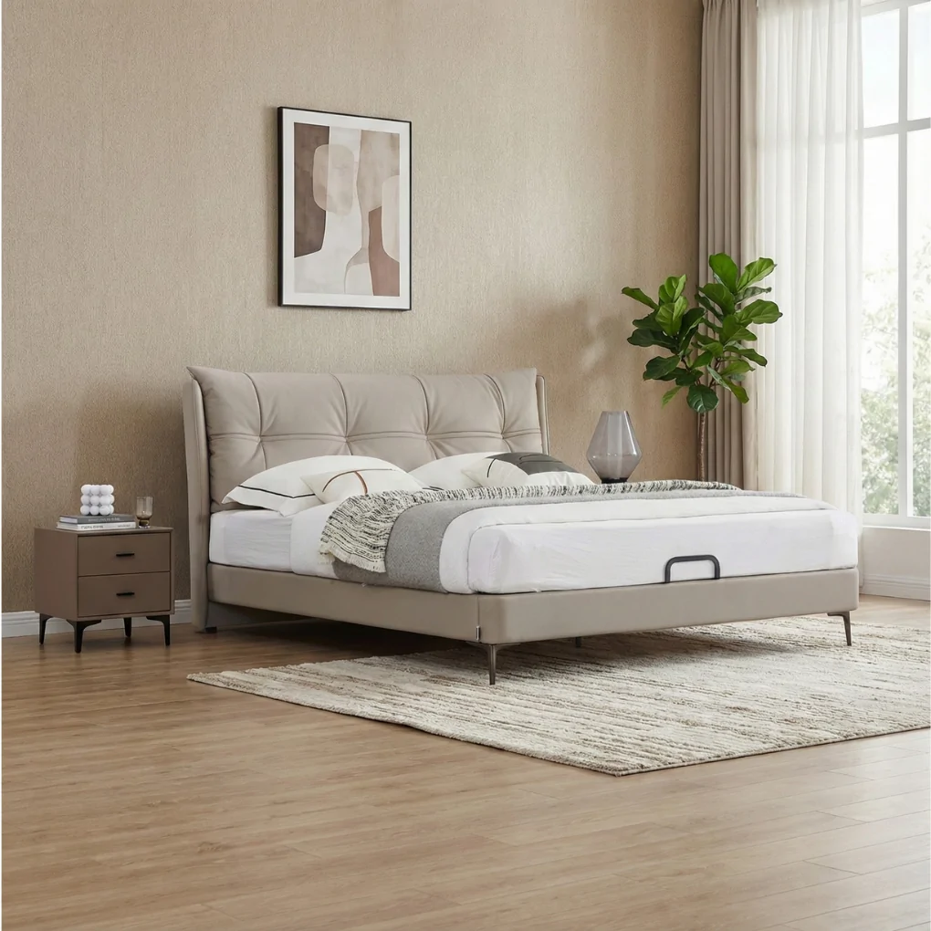 Giường Victoria 1.6M A-180D Xám