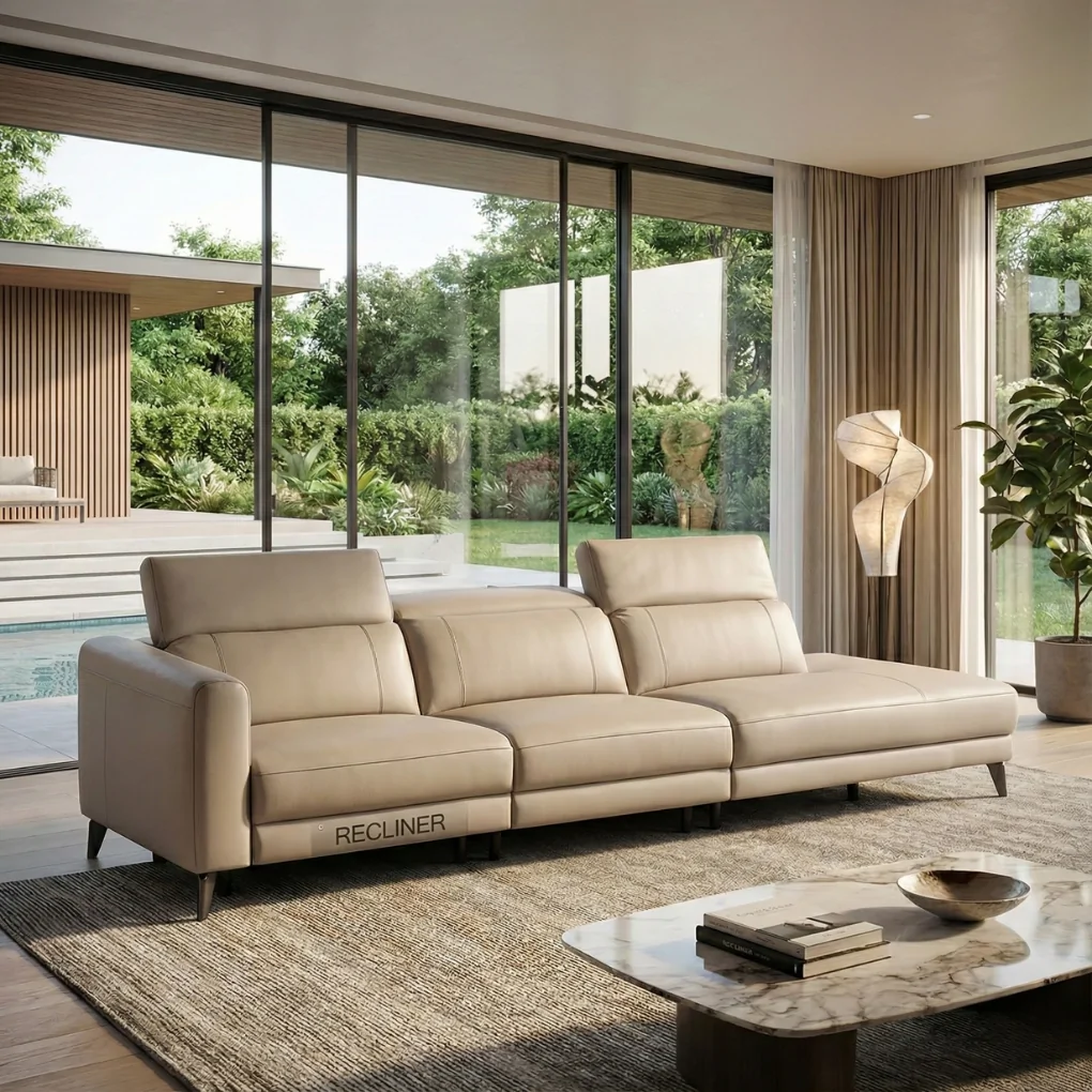 Sofa 3 Chỗ Caterina G-70P Kem