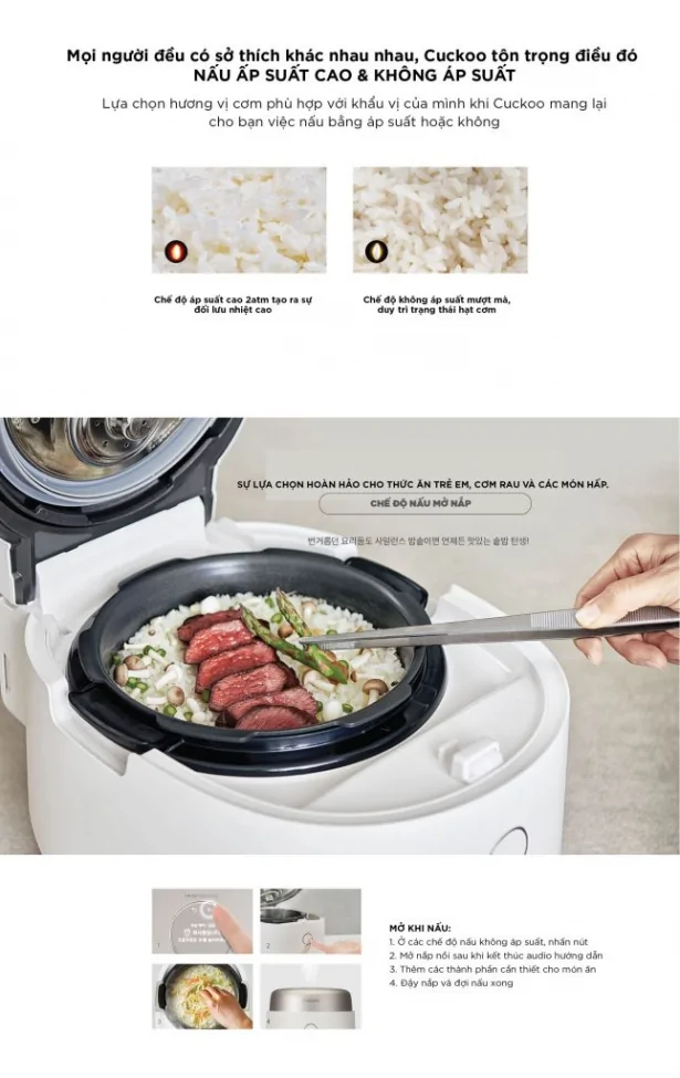 CRP-NHTR1010FP 1.8 Lít - Xuất Xứ Hàn Quốc