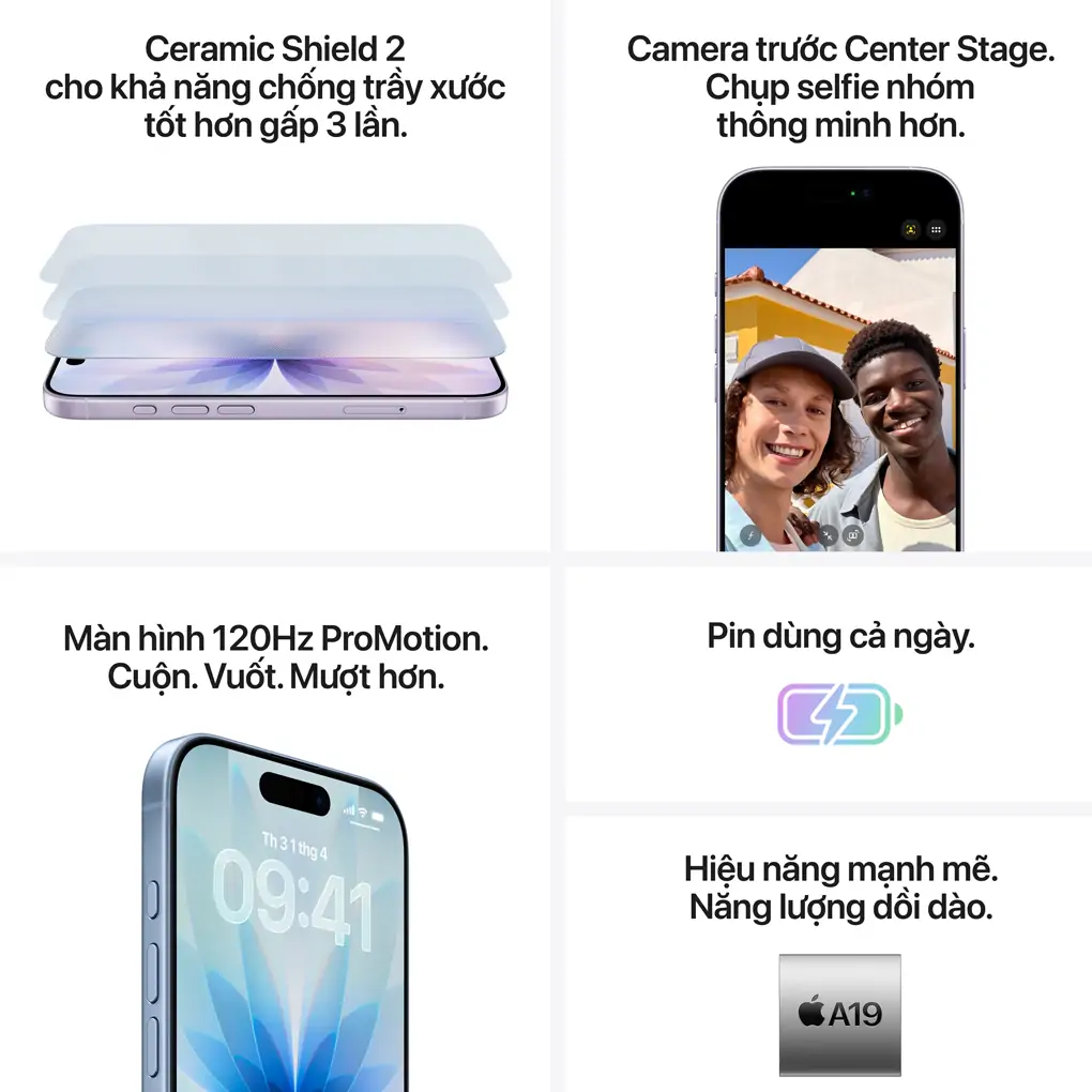 iPhone 17 256GB Mist Blue 4