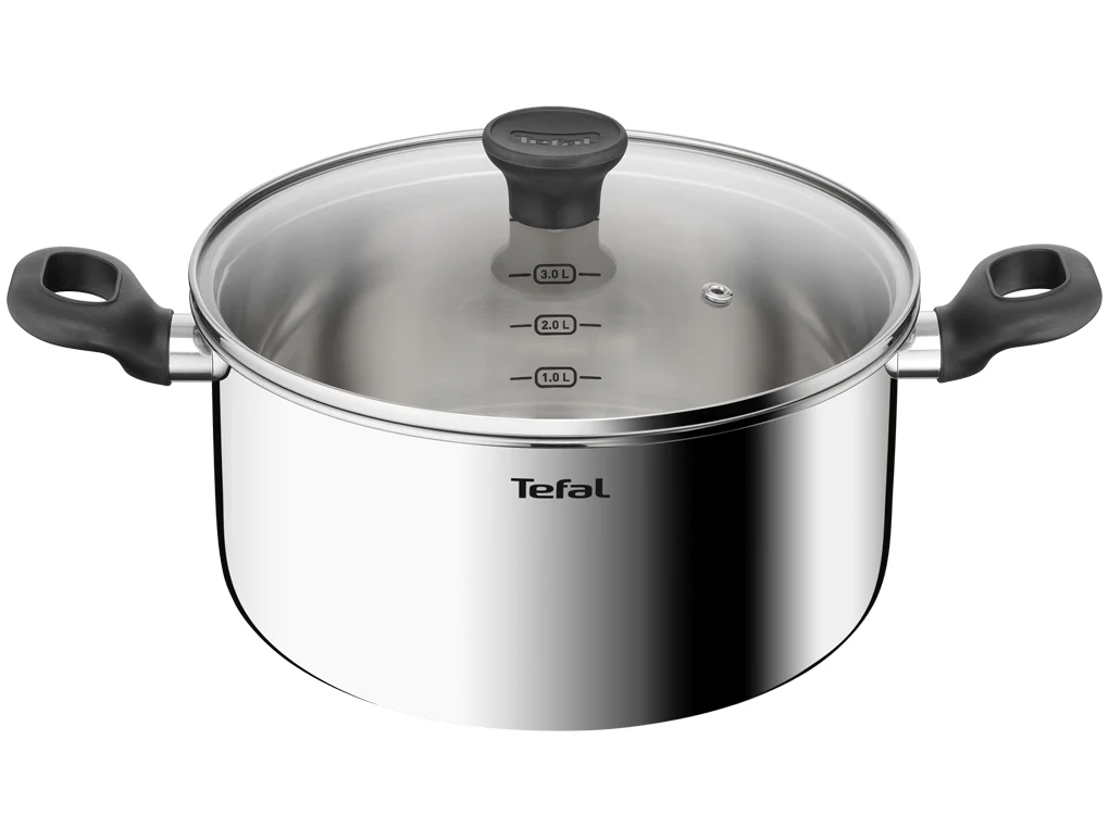 Nồi Inox Liền Khối Tefal Starter E3254695 - 24cm