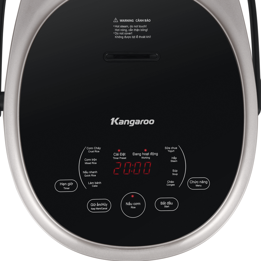 Nồi Cơm Điện Tử Kangaroo KG15DR10 1.5 Lít 4