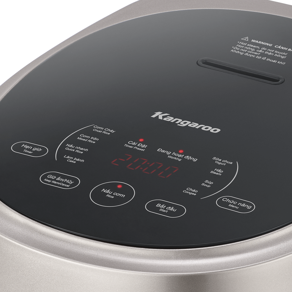 Nồi Cơm Điện Tử Kangaroo KG15DR10 1.5 Lít 5