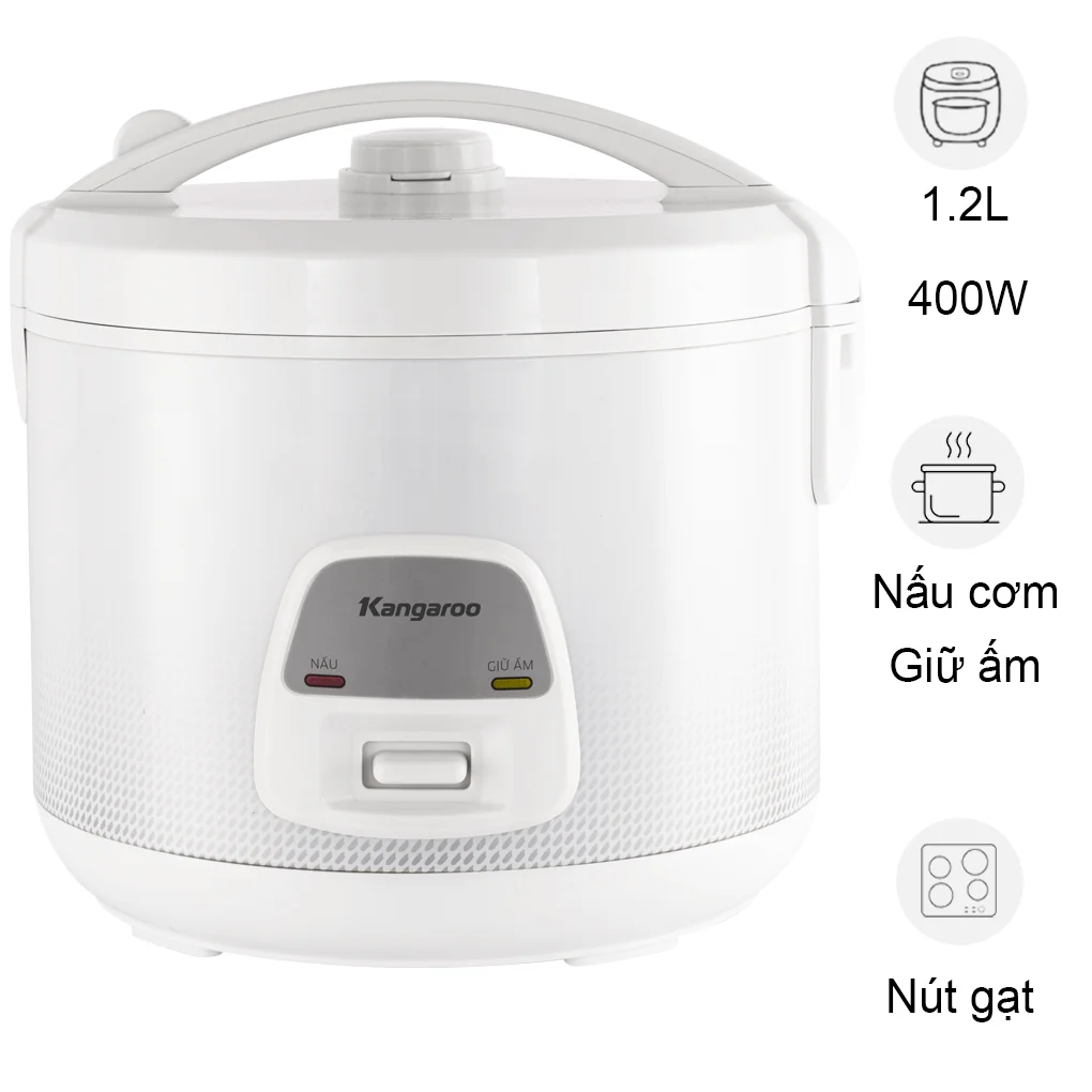 Nồi Cơm Điện Kangaroo KGRC12MT1 1.2 Lít