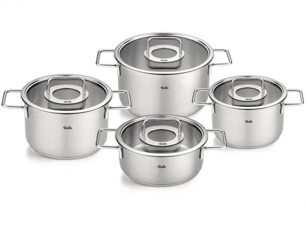 Fissler Pure 4 Món Nắp Kính - Xuất Xứ Đức