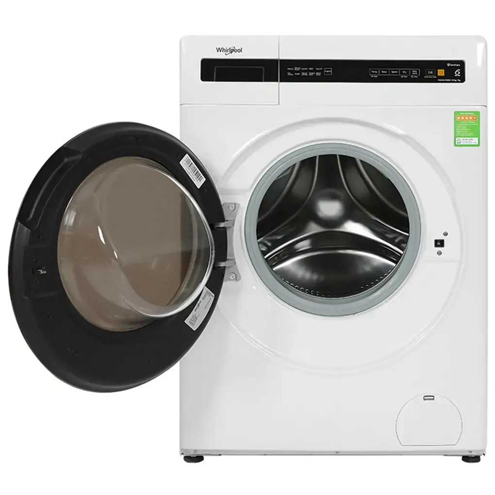 Máy Giặt Sấy (Washer) Whirlpool Inverter 10.5/7 Kg WWEB10702FW 2