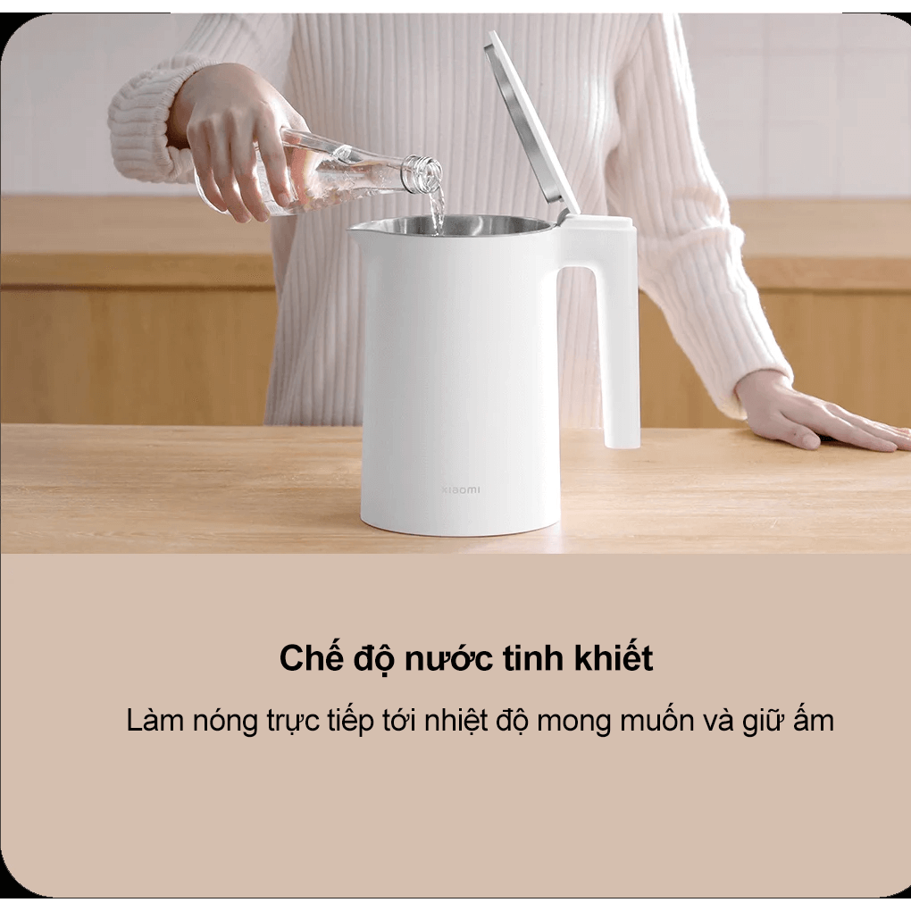Ấm Đun Nước Xiaomi Smart Kettle 2 Pro EU (BHR9107EU) 1.7 Lít 8