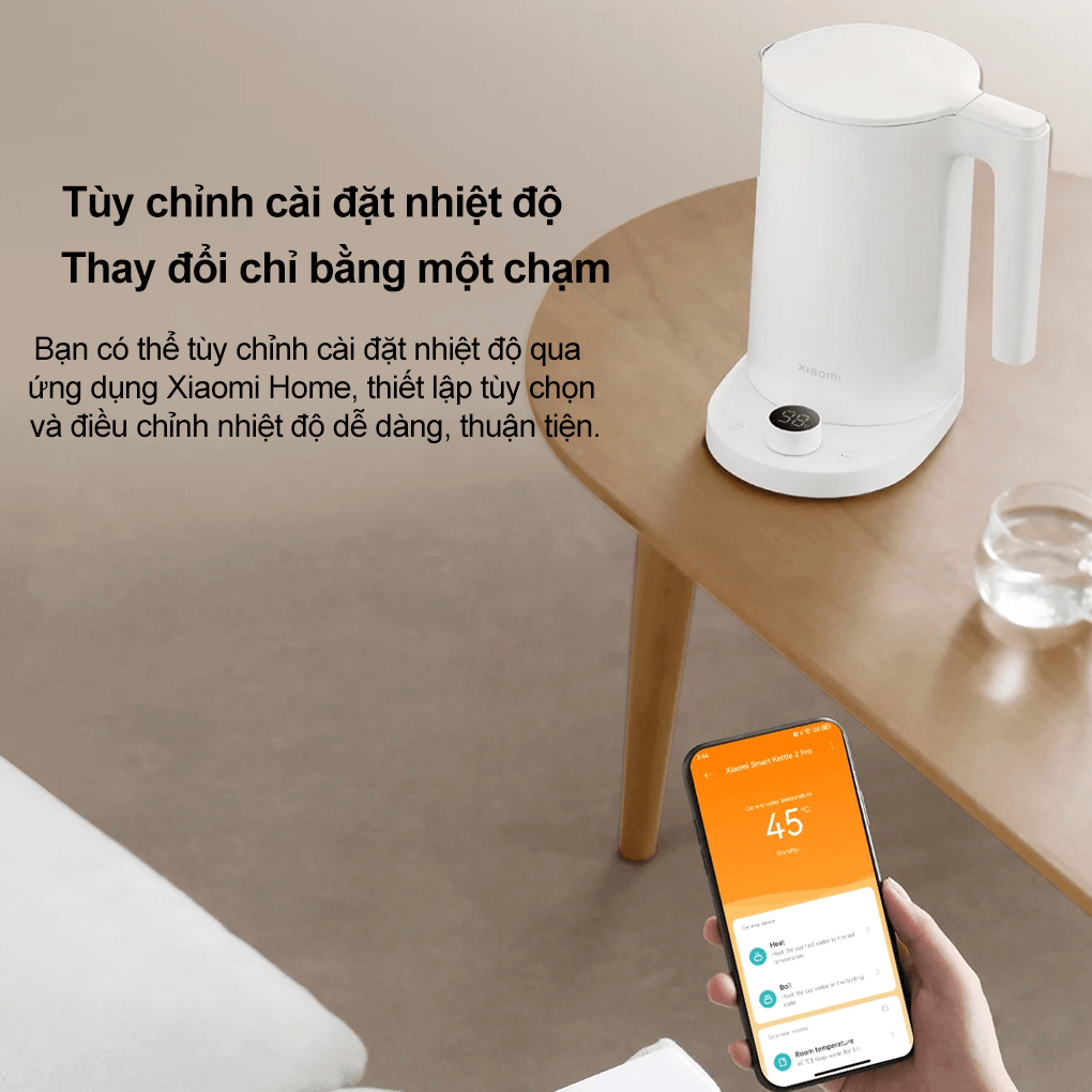 Ấm Đun Nước Xiaomi Smart Kettle 2 Pro EU (BHR9107EU) 1.7 Lít 9
