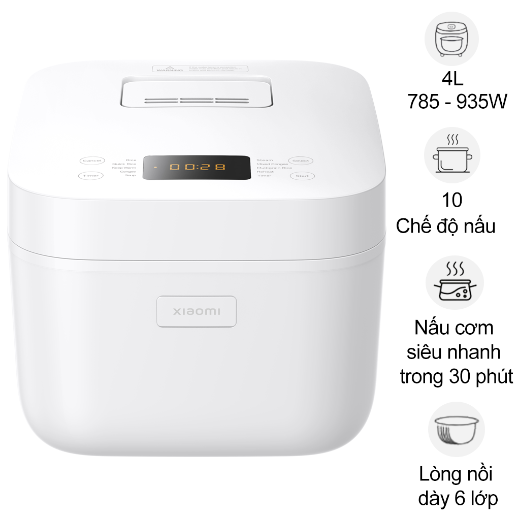 Nồi Cơm Điện Multifunctional Rice Cooker (BHR9115VN) 4 L&iacute;t