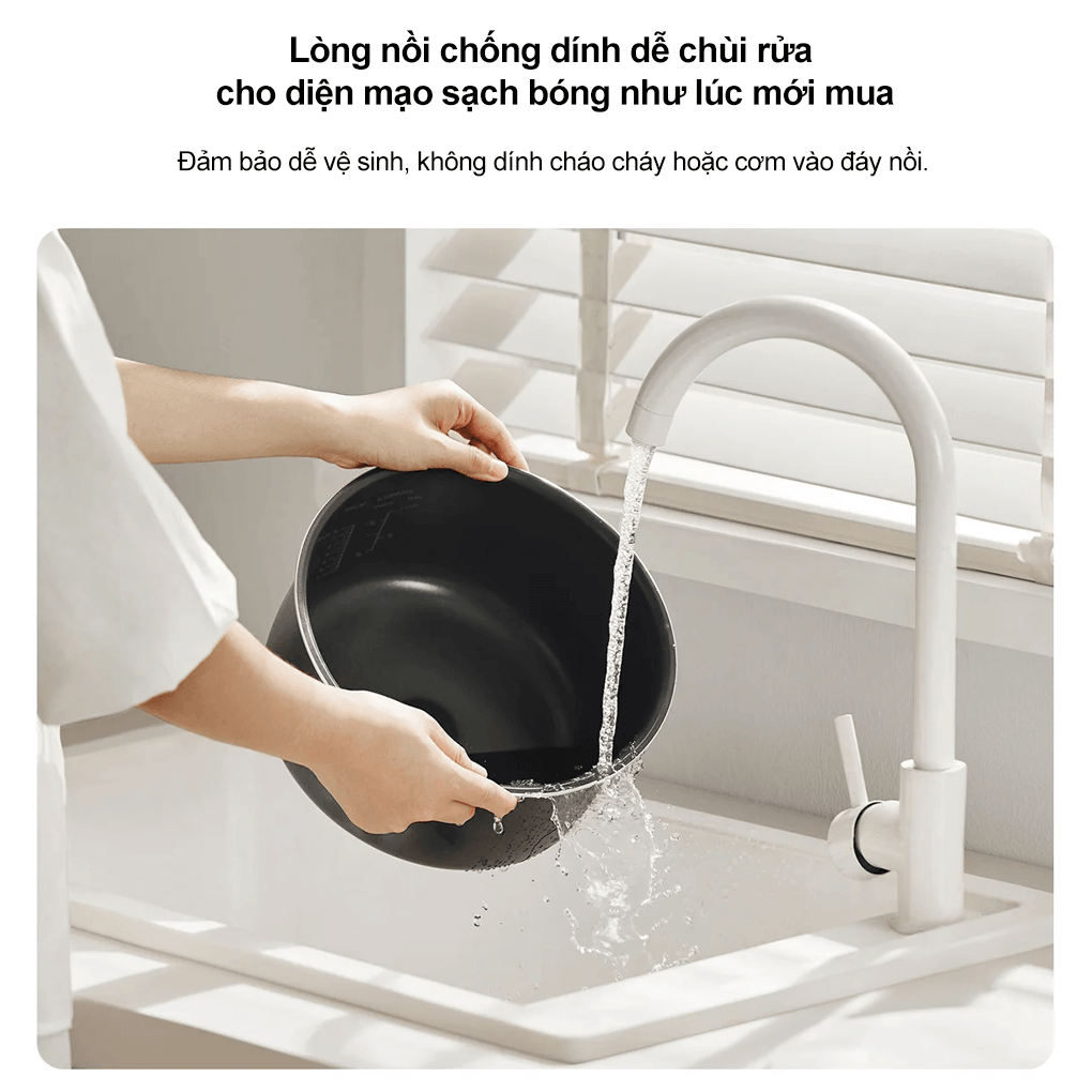 Nồi Cơm Điện Xiaomi Multifunctional Rice Cooker (BHR9115VN) 4 Lít 10