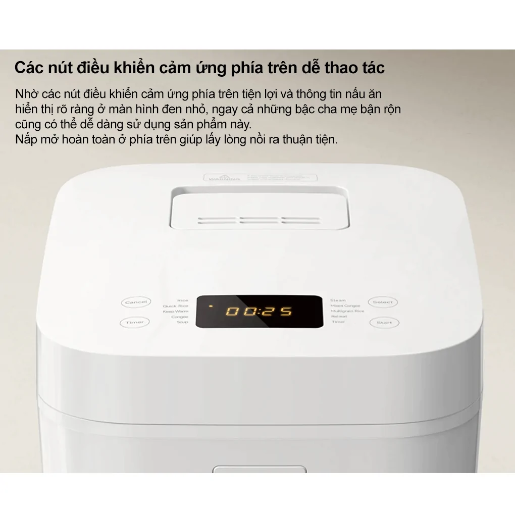 Nồi Cơm Điện Xiaomi Multifunctional Rice Cooker (BHR9115VN) 4 Lít 12