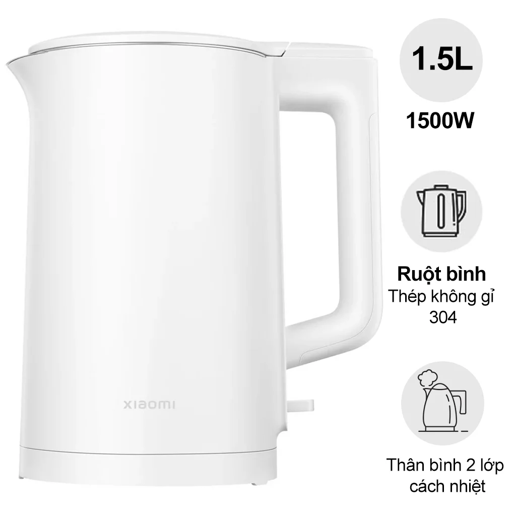 Ấm Đun Nước Xiaomi Electric Kettle 2 Lite EU (BHR9036EU) 1.5 Lít