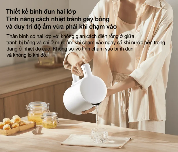 Xiaomi Electric Kettle 2 Lite EU (BHR9036EU) 1.5 Lít
