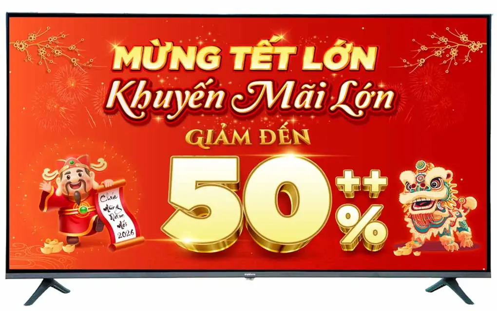 Simplehome 55 Inch 4K Smart Tivi HS55C