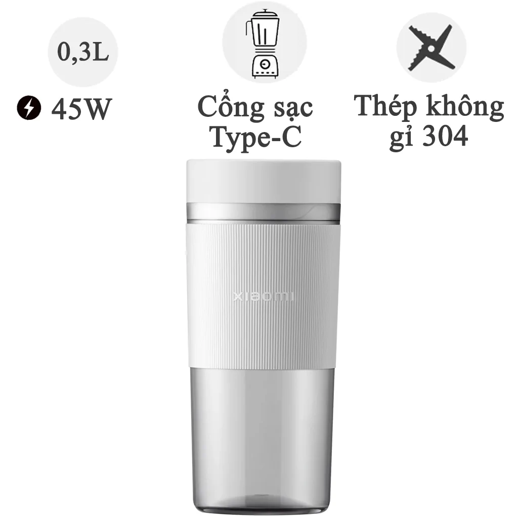 Máy Xay Sinh Tố Xiaomi Portable Blender GL (BHR9223GL)
