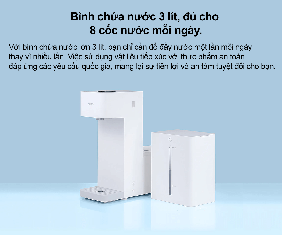 Máy Nóng Lạnh Xiaomi Smart Water Dispenser EU (BHR8992EU) 12