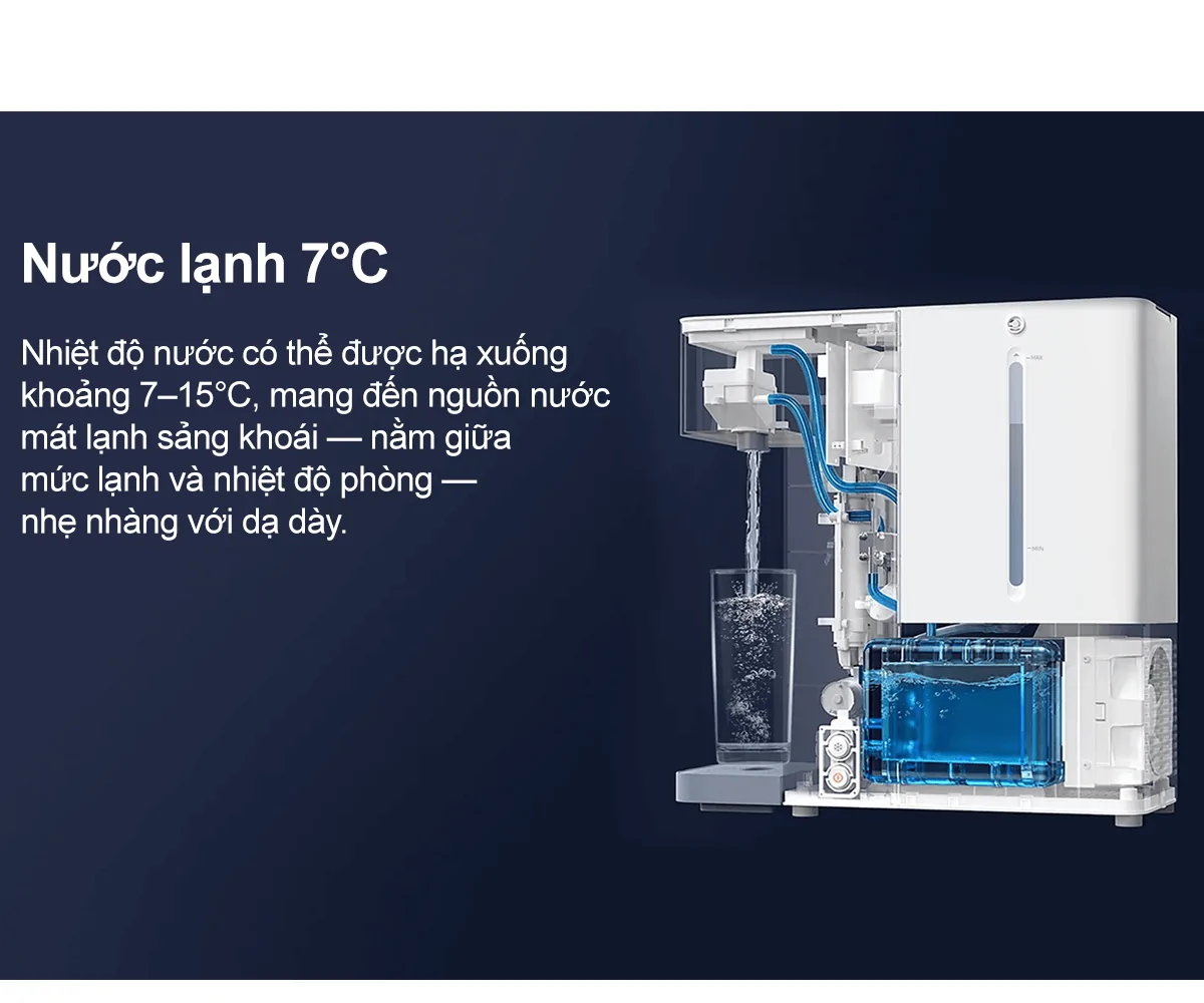 Máy Lọc Nước Nóng Lạnh Xiaomi Smart Water Dispenser EU (BHR8992EU) 8