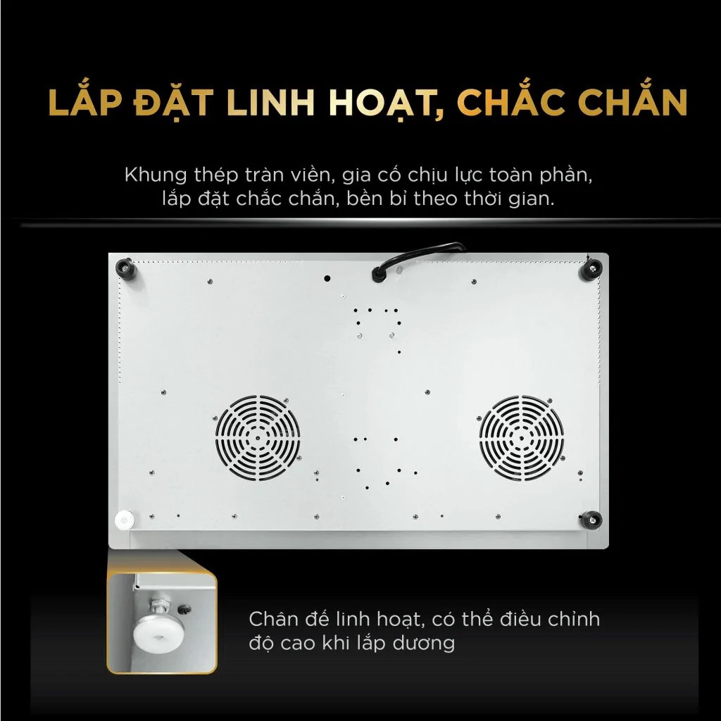 Bếp Từ Đôi BlueStone ICB-6825 5000W 6