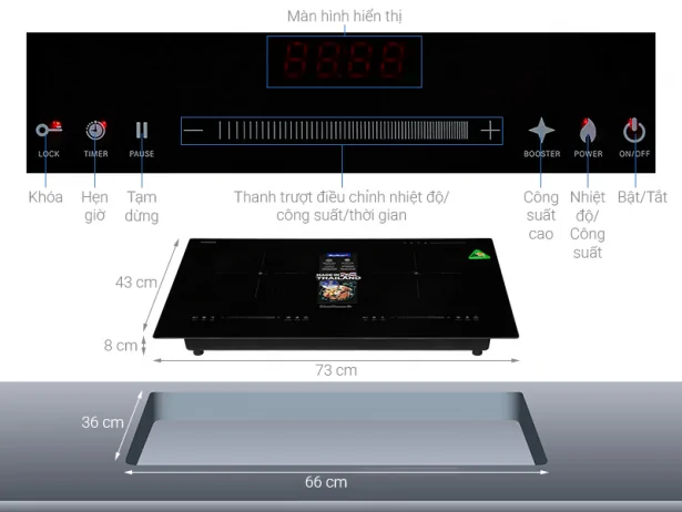 BlueStone ICB-6939 5200W - Xuất Xứ Thái Lan