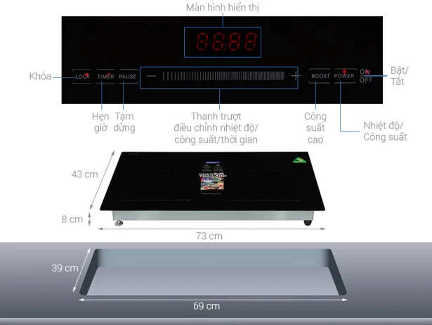 ICB-6949 5200W - Xuất Xứ Thái Lan