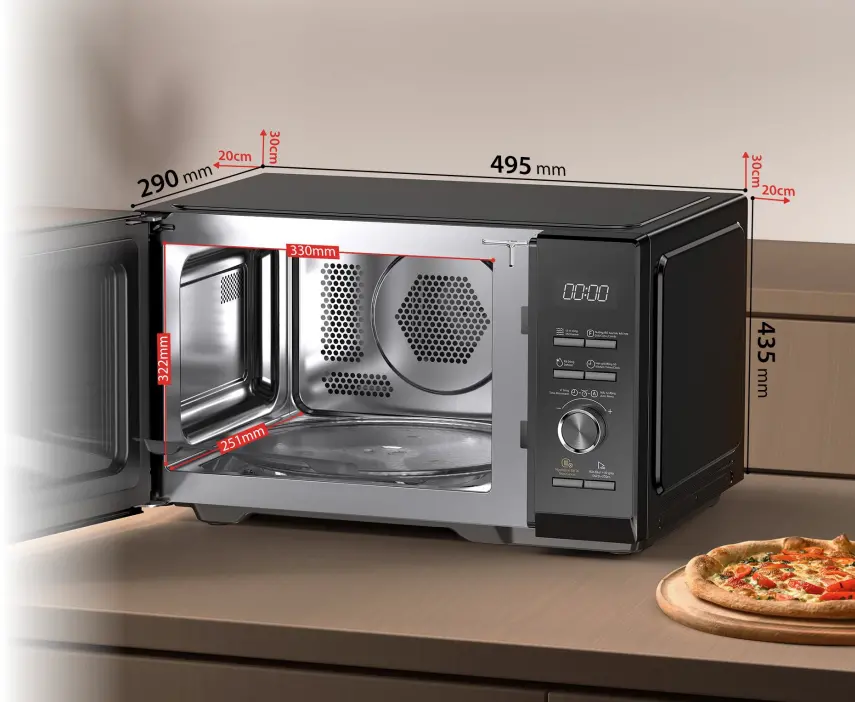 Lò Vi Sóng Kết Hợp Nướng Toshiba MW3-AC27PE(BM)VN 27 Lít 7