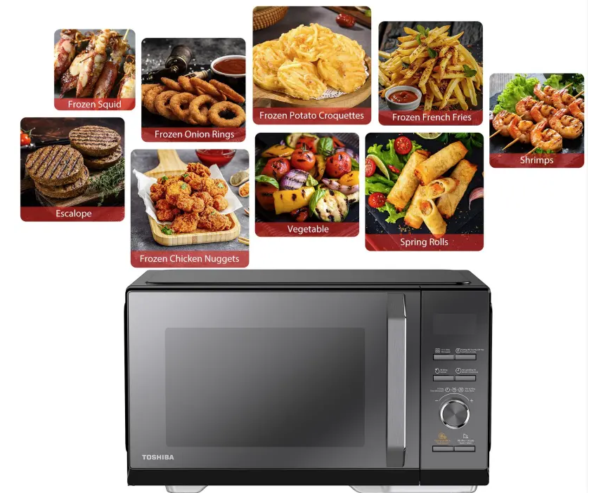 Lò Vi Sóng Kết Hợp Nướng Toshiba MW3-AC27PE(BM)VN 27 Lít 8