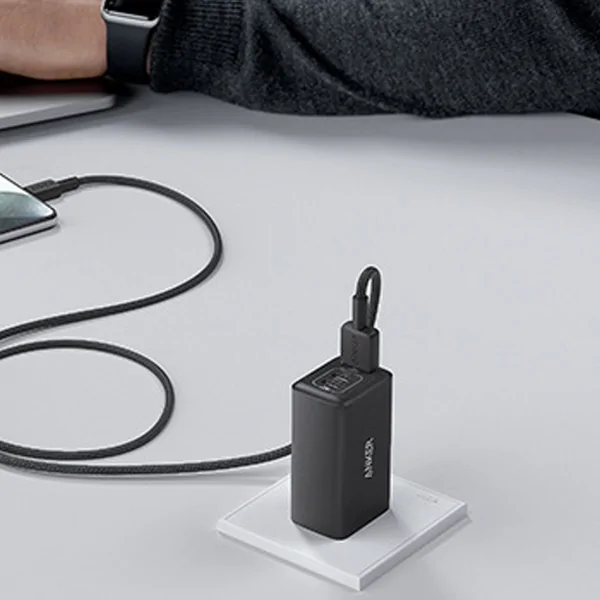 Cáp Sạc Anker 322 A-C 1.8m Nylon Đen (Black) B2B_A81H6 4