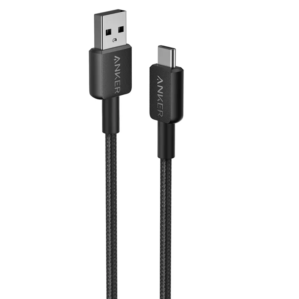 Cáp Sạc Anker 322 A-C 0.9m Nylon Đen (Black) B2B_A81H5