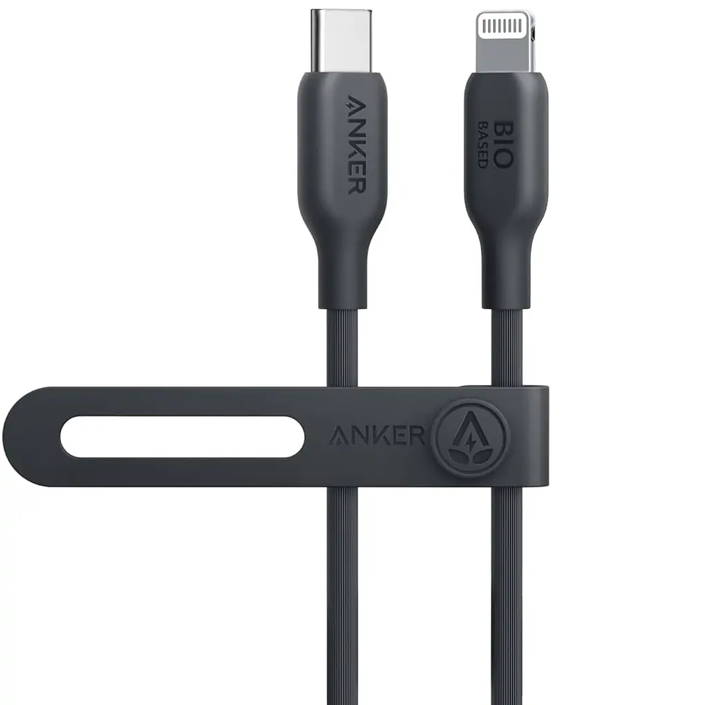 Cáp Sạc Anker 542 C-L 1.8m TPE Bio-Based Đen (Black) B2B_A80B2