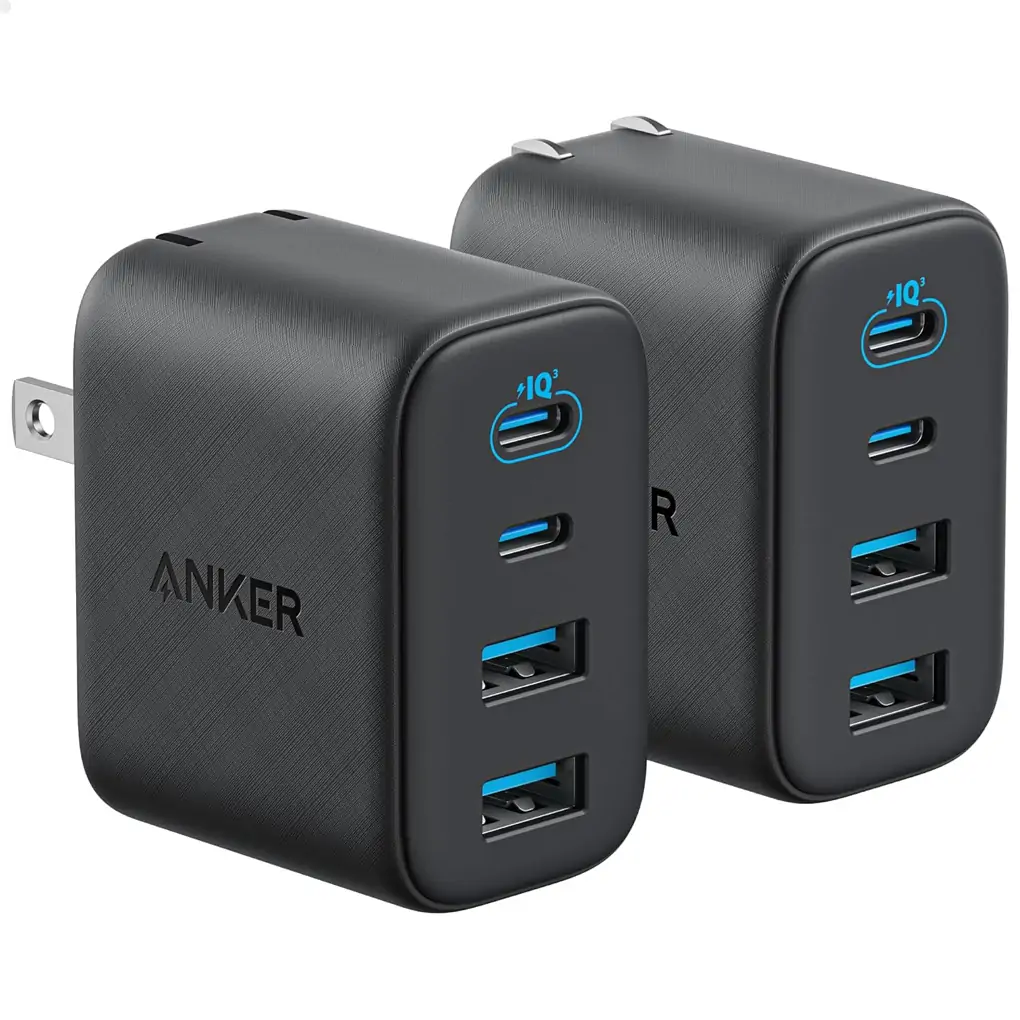 Củ Sạc Anker Zolo 2C2A 50W Đen (Black) B2B_A121E